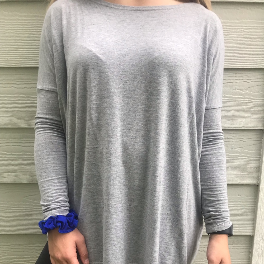 Gray Piko shirt